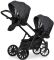 Коляска для двойни Riko Team Duo 04 Antracite
