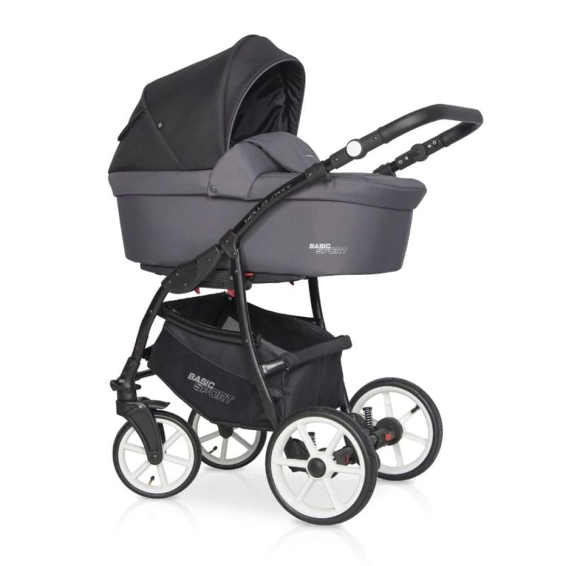 Коляска 2 в 1 Riko Basic Sport 01 Carbon