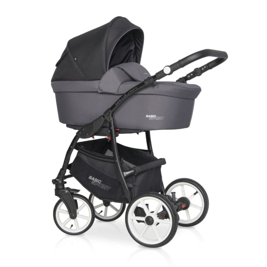 Коляска 2 в 1 Riko Basic Sport 01 Carbon
