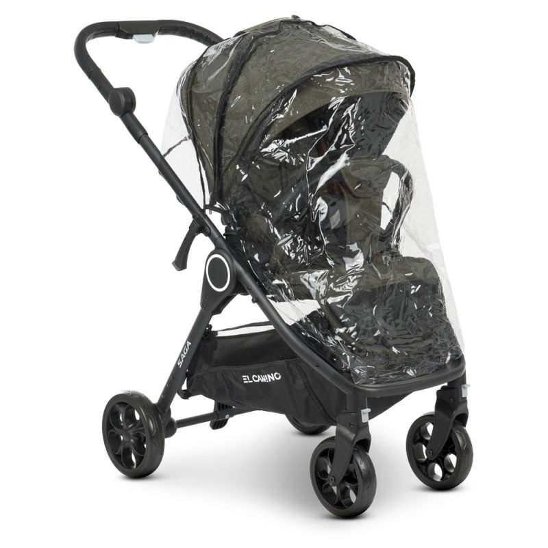 Коляска 2 в 1 El Camino ME 1085 SAGA Denim Khaki