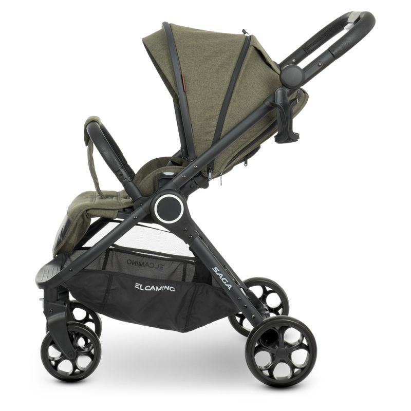 Коляска 2 в 1 El Camino ME 1085 SAGA Denim Khaki