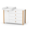 Комод Верес Монако 1200 бело-буковый