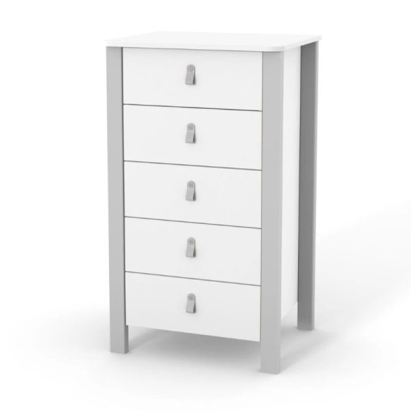 Комод Верес Монако 600 біло-сірий