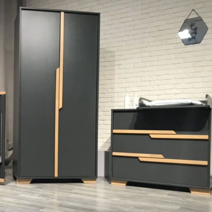 Комод Верес Сиэтл 900 темно-серый