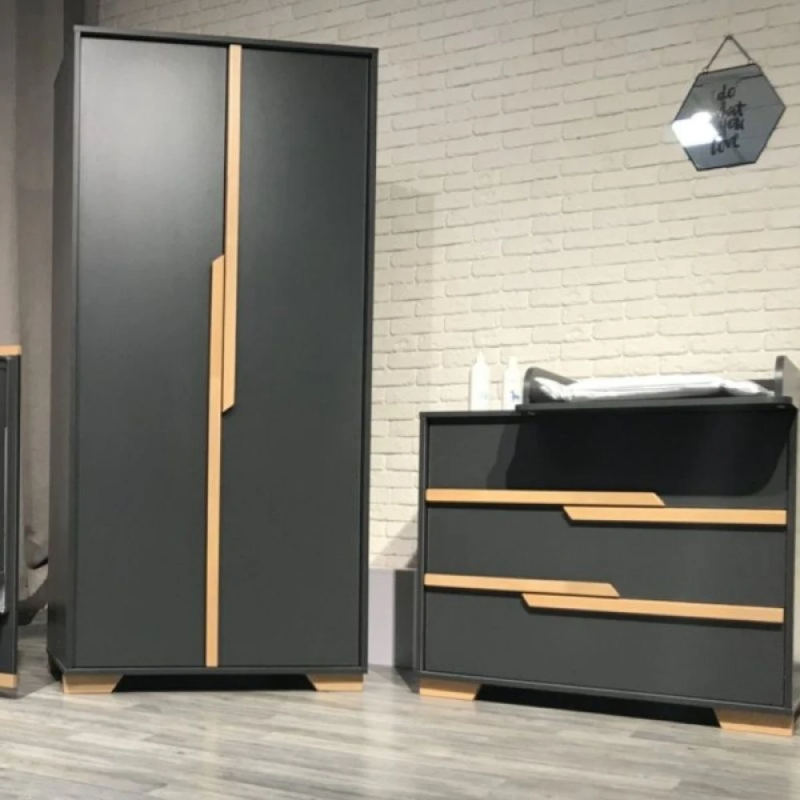 Комод Верес Сиэтл 900 темно-серый