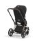 Коляска 2 в 1 Cybex Priam 4.0 Sepia Black шасси Rosegold
