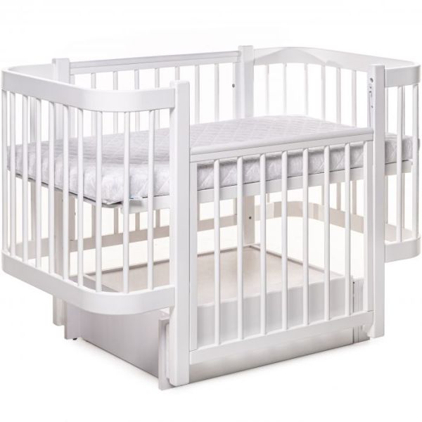 Ліжко DeSon Svitanok з маятником, без ящика, білий