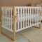 Дитяче ліжечко Angelo Lux - 12 біло-буковий