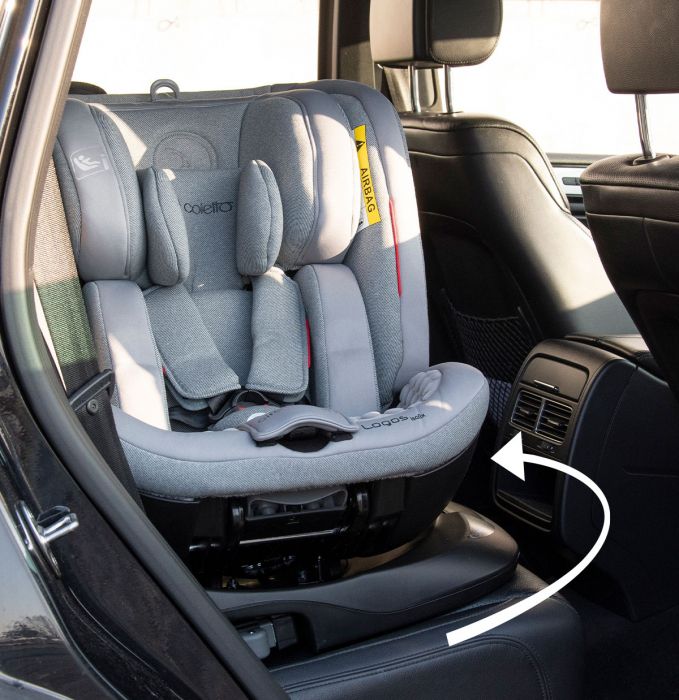 Автокрісло Coletto Logos Isofix Dark Grey
