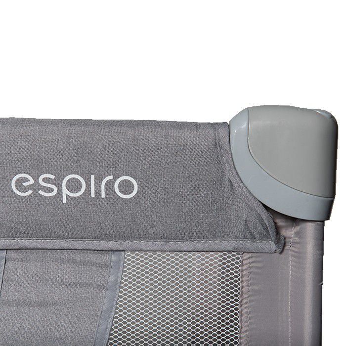 Ліжечко - манеж Espiro Simple 07 Light Gray