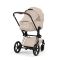Люлька Cybex Priam Fold Lux Carry Cot | Style Collection Cozy Beige