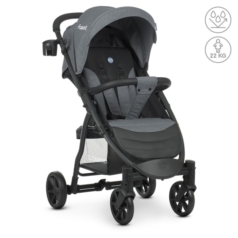Прогулочная коляска El Camino FAVORIT v.2 M 3409N Volcanic Gray