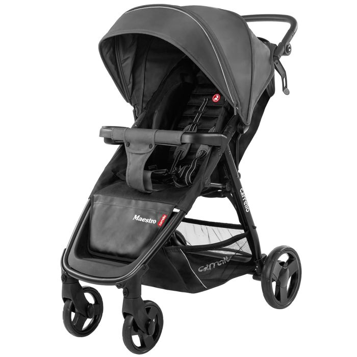 Коляска прогулочная CARRELLO Maestro CRL-1414 Magnet Grey +дождевик L