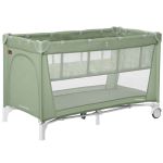 Манеж CARRELLO Piccolo+ CRL-11501/2 Mint Green с двумя уровнями дна