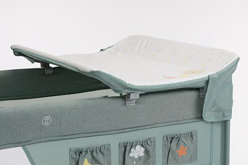 Манеж-кроватка Baby Design DREAM NEW (07 LIGHT GRAY)