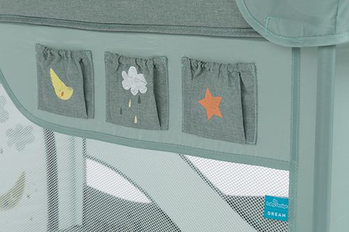 Манеж-кроватка Baby Design DREAM NEW (07 LIGHT GRAY)