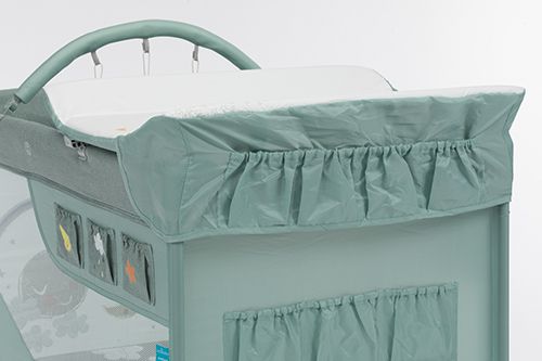 Манеж-кроватка Baby Design DREAM NEW (07 LIGHT GRAY)