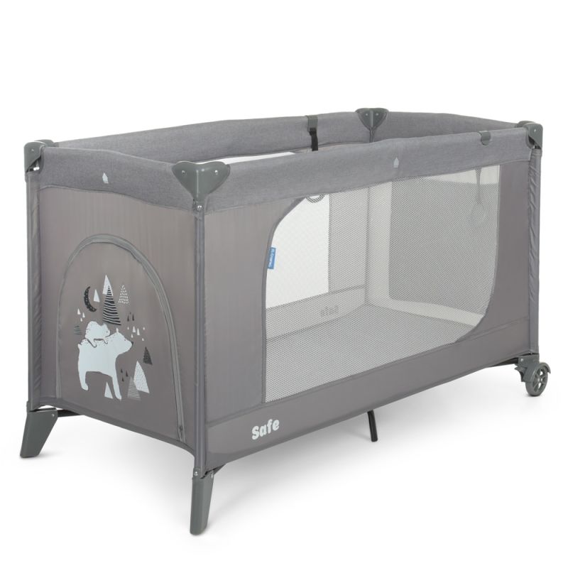 Манеж El Camino ME 1016 SAFE Gray Len
