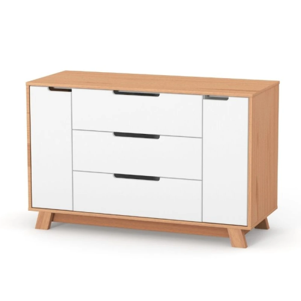 Комод Верес Манхеттен 1200 біло-буковий