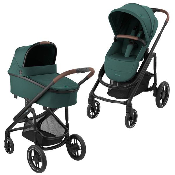 Коляска 2 в 1 MAXI-COSI Plaza Plus (Essential Green)
