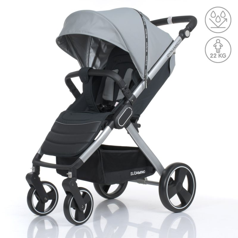Прогулочная коляска El Camino DYNAMIC PRO Gray