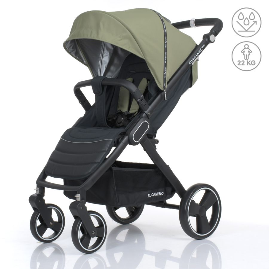 Прогулочная коляска El Camino DYNAMIC PRO Khaki