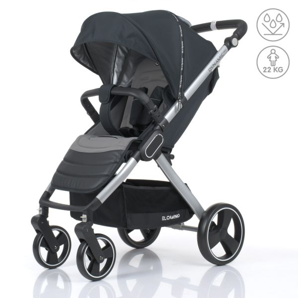 Прогулочная коляска El Camino DYNAMIC PRO Onyx Прогулочная коляска El Camino DYNAMIC PRO Onyx