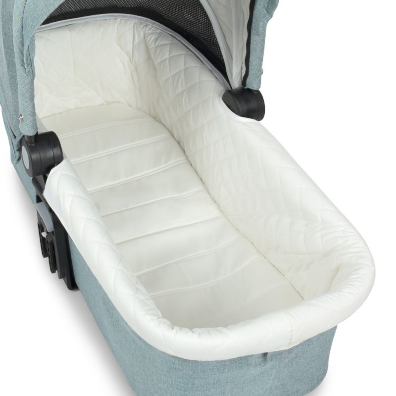 Коляска 2 в 1 El Camino SAGA ME 1085 Denim Ash Blue