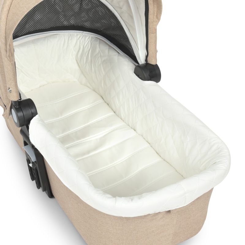 Коляска 2 в 1 El Camino ME 1085 SAGA Denim Beige