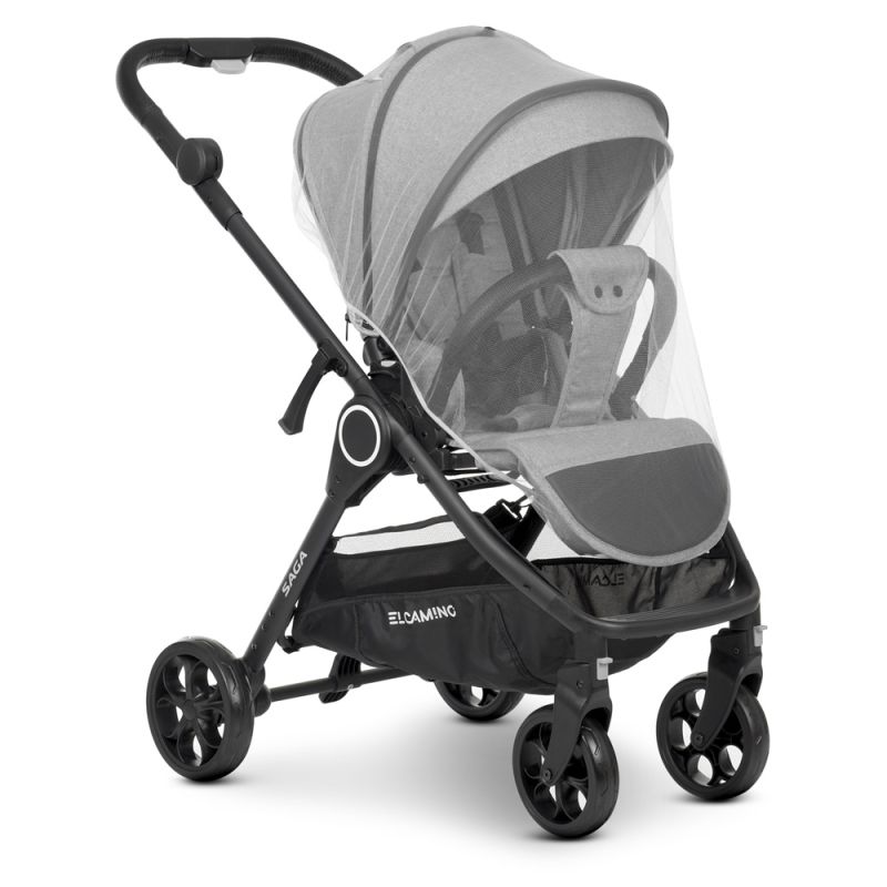 Коляска 2 в 1 El Camino ME 1085 SAGA Denim Medium Gray
