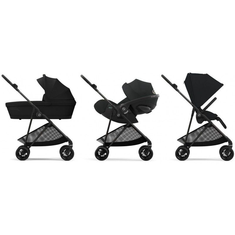 Прогулочная коляска Cybex Melio Carbon Dune Grey