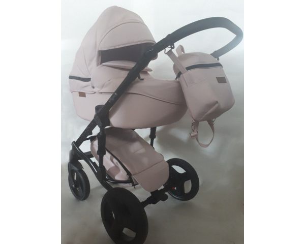 Коляска 2 в 1 Mikrus Onyx 61 рожевий