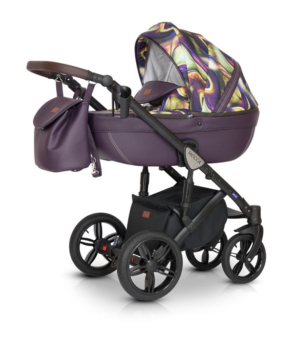 Коляска 3 в 1 Verdi Mocca 09 фіолетовий