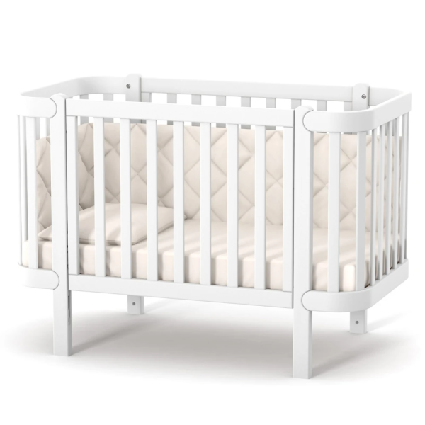 Ліжечко Верес ЛД5 Монако білий