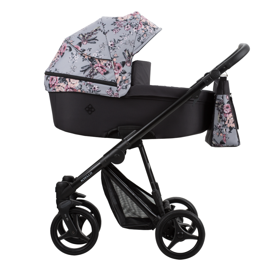 Коляска 2 в 1 Bebetto Nitello Flowers 10