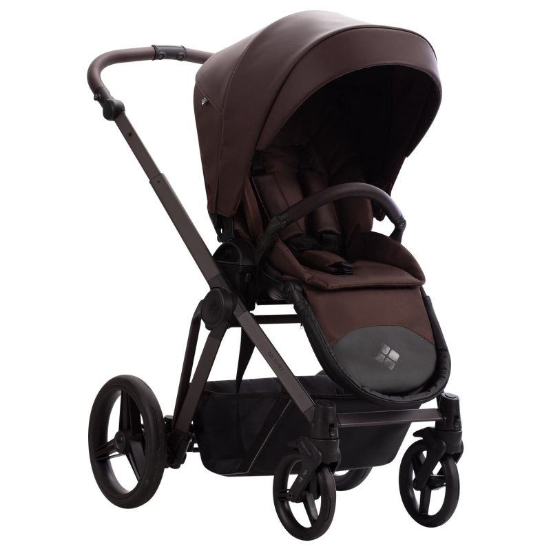 Коляска 2 в 1 Bebetto Nuvio Pro 01 Brown