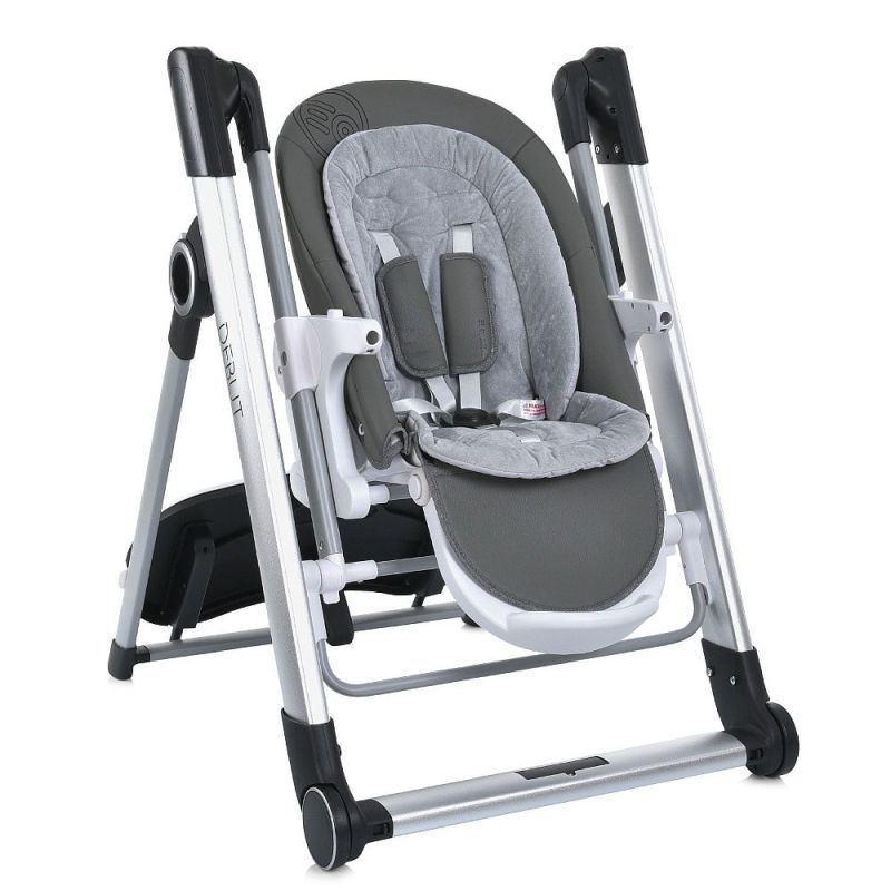 Стульчик-качели El Camino DEBUT ME 1102 Serious Gray