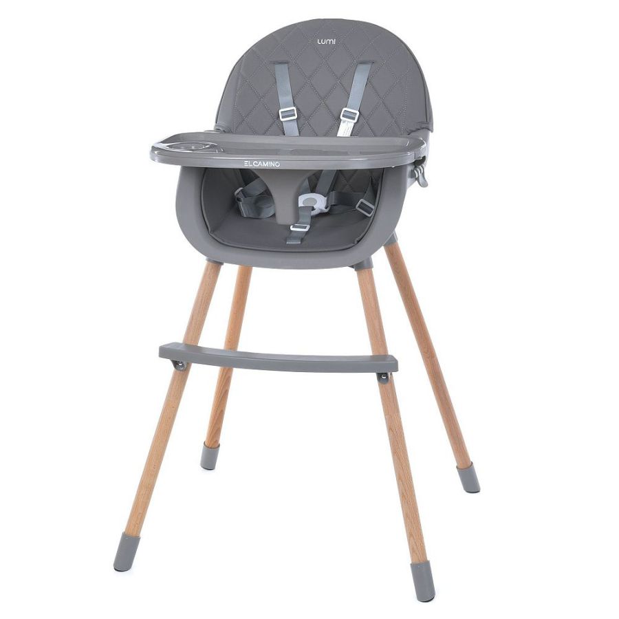 Стульчик для кормления El Camino LUMI ME 1111 Gray