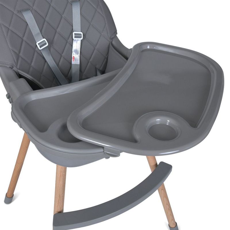 Стульчик для кормления El Camino LUMI ME 1111 Gray
