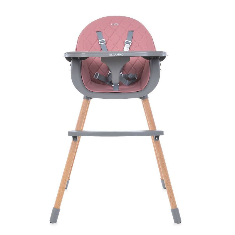 Стульчик для кормления El Camino LUMI ME 1111 Pink