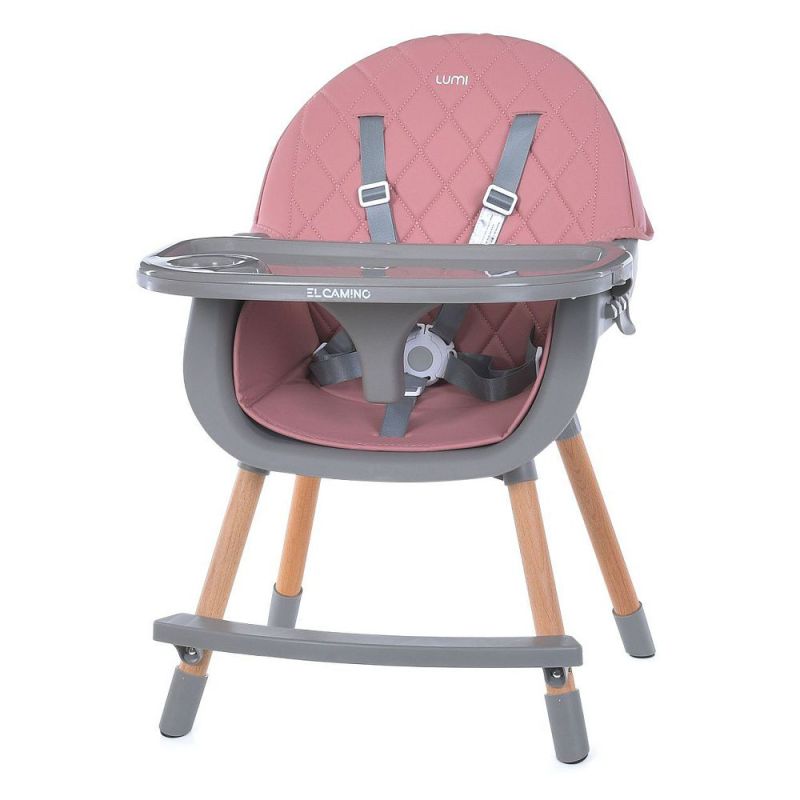 Стульчик для кормления El Camino LUMI ME 1111 Pink