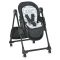 Стульчик для кормления El Camino CRYSTAL ME 1037-B Black Gold
