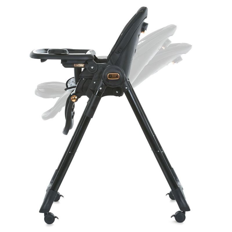 Стульчик для кормления El Camino CRYSTAL ME 1037-B Black Gold