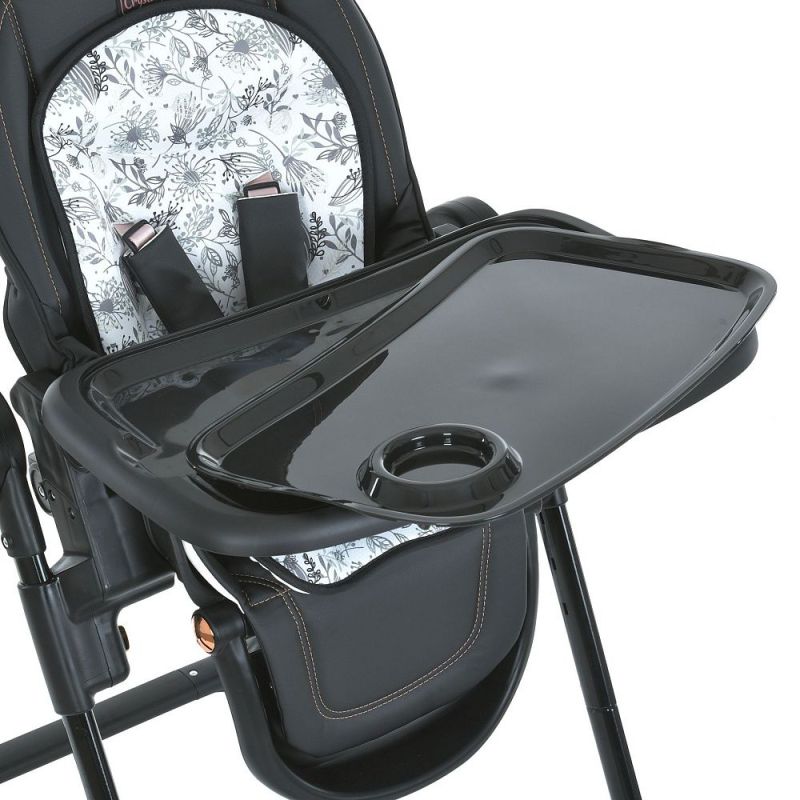 Стульчик для кормления El Camino CRYSTAL ME 1037-B Black Gold