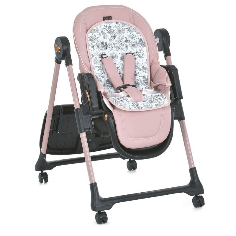 Стульчик для кормления El Camino CRYSTAL ME 1037-B Rose Gold