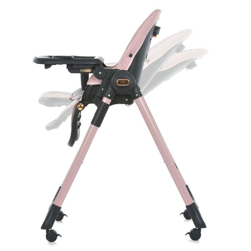 Стульчик для кормления El Camino CRYSTAL ME 1037-B Rose Gold