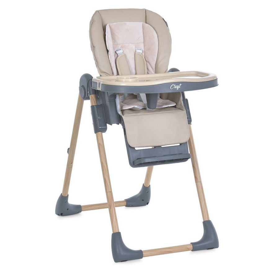 Стульчик для кормления El Camino CRAFT  ME 1115-W Beige