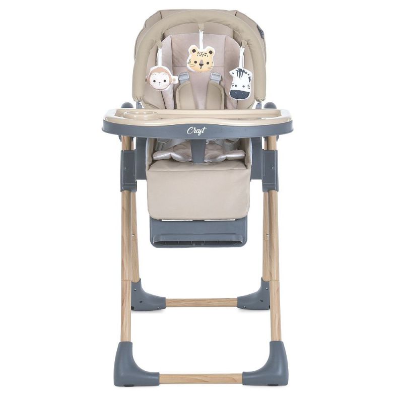 Стульчик для кормления El Camino CRAFT  ME 1115-W Beige