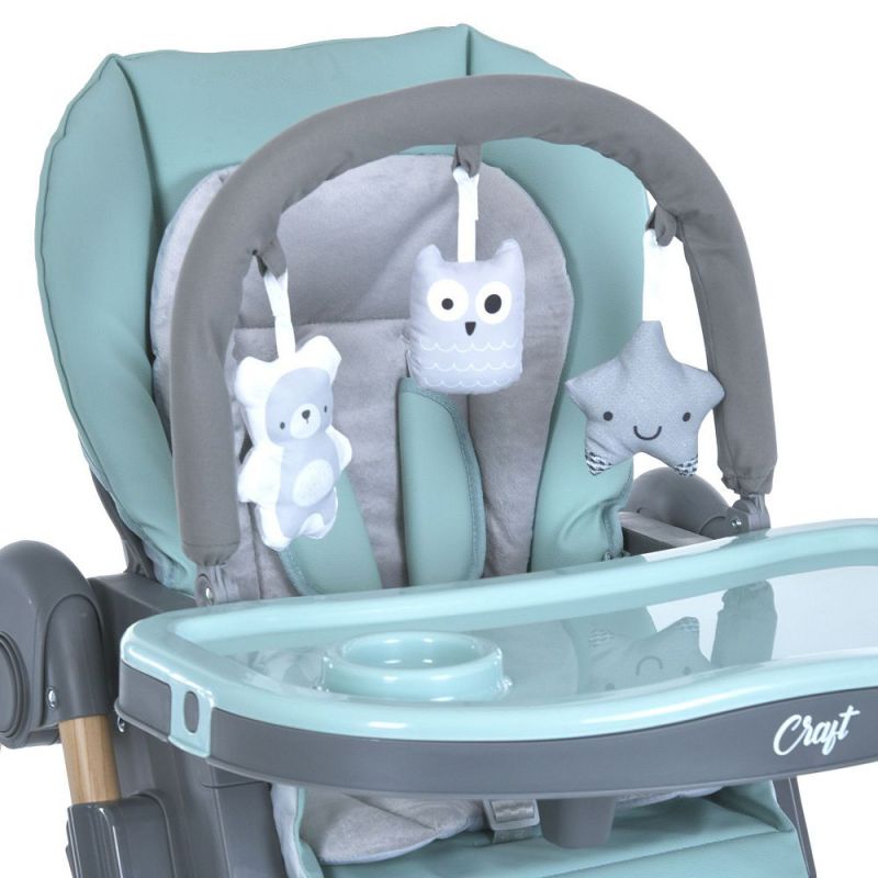 Стульчик для кормления El Camino CRAFT  ME 1115-W Mint