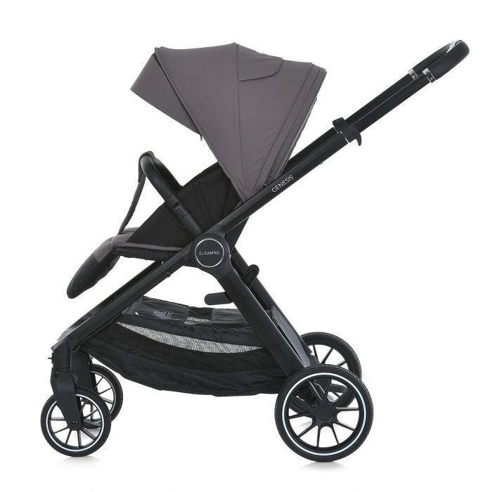 Коляска 2 в 1 El Camino ME 1126 GENESIS Taupe Gray